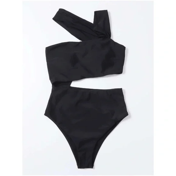 Cut out high waisted strappy monokini One Piece Swim - Picture 7 of 10